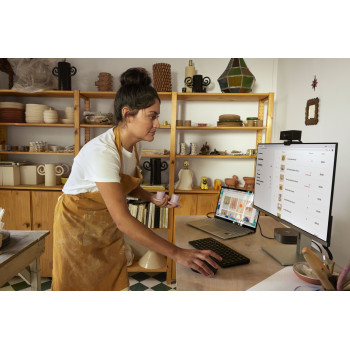 HP 350 Compact belaidė daugiafunkcė klaviatūra, juoda 692S8AA#ABF