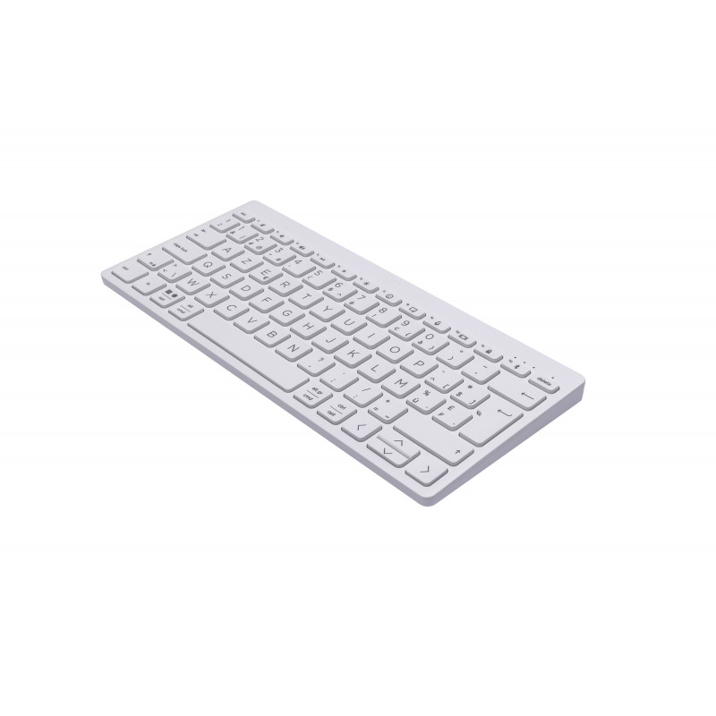 HP 350 kompaktiškas belaidis klaviatūros ir pelės rinkinys keliems įrenginiams - baltas 692T0AA#AC0