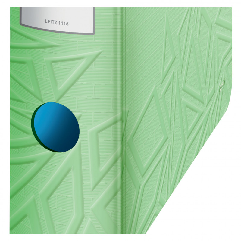 LEITZ Active Urban Chic segtuvas su svirtimi A4, 82 mm, šviesiai žalias (1116-00-50)