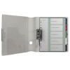 Leitz Register 1235 Style DIN A4 1-5 polipropileno daugiaspalviai 5 itin platūs skirtukai, spausdinami kompiuteriu 1235-00-00
