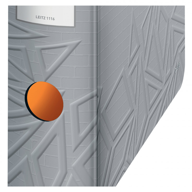 LEITZ Active Urban Chic A4 dokumentų segtuvas su svirtiniu mechanizmu, 82 mm, Stone, 1116-00-88