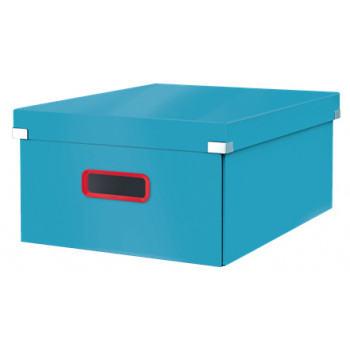 LEITZ Click & Store Cosy L dėžė laikymui, mėlyna, PP laminuotas kietas kartonas, surenkama mygtukais, 1 vnt. 5349-00-61