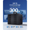 ICY BOX IB-3710-C31 10 vietų USB 3.2 Gen 2 JBOD išorinis korpusas 2,5 colio/3,5 colio SATA HDD/SSD, Single Mode, USB-C į C kabelis, 200 W maitinimo šaltinis, juodas