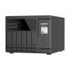 QNAP TVS-H877AX-R5-16G 8 skyrių QuTS hero NAS, AMD Ryzen V1500B, 16GB RAM, 2x2.5GbE, 2U Rackmount