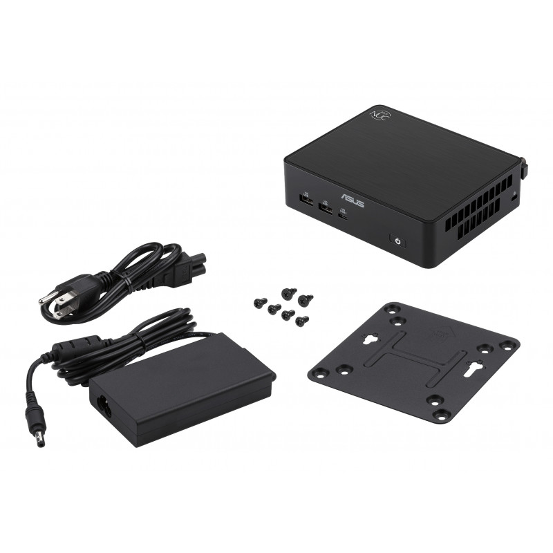 ASUS NUC 16 Pro RNUC16GDKU7684N2 Mini kompiuteris, Intel Core Ultra 7 356H, 32GB RAM, 1TB SSD, Wi-Fi 6E, juodas 90AS00Q1-M002L0