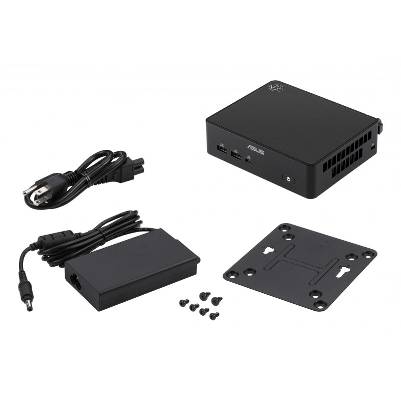 ASUS NUC 16 Pro RNUC16GDKU7684N2 Mini kompiuteris, Intel Core Ultra 7 356H, 32GB RAM, 1TB SSD, Wi-Fi 6E, juodas 90AS00Q1-M002L0