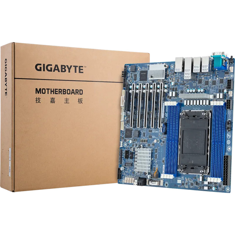 GIGABYTE MS03-6L0 serverio pagrindinė plokštė ATX LGA4677 Intel Xeon Scalable DDR5 Bulk (9MS036L0NR-000-3)