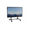 MAXHUB EST09 mobilus ekrano stovas 55 inch-86 inch ekranams, 120 kg apkrova, VESA iki 900x600, juodas