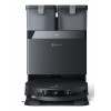 Ecovacs Deebot T50 Omni robotinis siurblys su automatinio ištuštinimo stotimi, 8000 Pa siurbimo galia, karšto vandens šluostės plovimu, TrueMapping 2.0, AIVI 3D 2.0, juodas DDX57