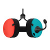 PDP Gaming LVL40 laidinės stereo žaidimų ausinės Nintendo Switch, mėlynos/raudonos
