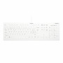 CHERRY DIGITAL HEALTH Active Key AK-C8112 medicininė plaunama klaviatūra, pilno dydžio, USB, QWERTZ, balta AK-C8112-US-W/CH