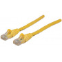 Intellinet Cat6 UTP tinklo kabelis, 2 x RJ-45, lietas, 7,5 m, geltonas (342391)