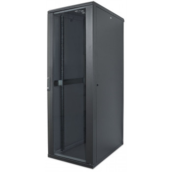 Intellinet 713603 sieninis 22U 19 inch tinklo spintos korpusas, juodas RAL 9005, 600x600x1080 mm