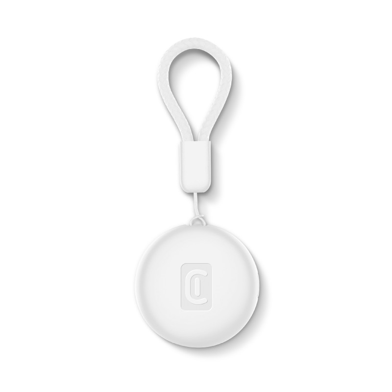 Cellularline Tracy Tag Bluetooth sekiklis skirtas Android, baltas 61290
