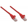 Intellinet Cat6 UTP tinklo kabelis, RJ45, lietas, 1,5 m, raudonas 342155