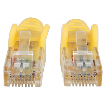 Intellinet Cat6 UTP tinklo kabelis, 2 x RJ45, lietas jungtis, 15,0 m, geltonas (342407)