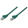 Intellinet Cat6 UTP tinklo kabelis, RJ45, lietas, 7,5 m, žalias 342520