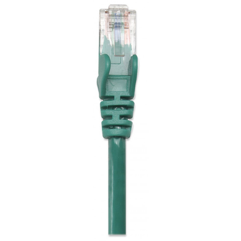 Intellinet Cat6 UTP tinklo kabelis, 2 x RJ-45, lietas, 5,0 m, žalias (343718)