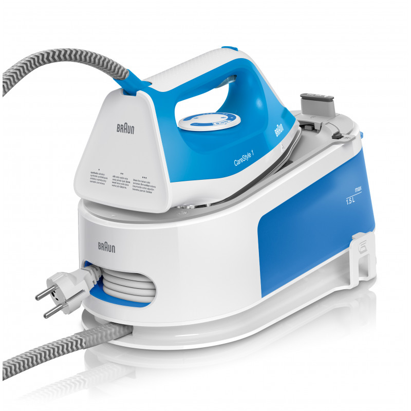Braun CareStyle 1 IS1012BL garinė lygintuvų stotis, mėlyna