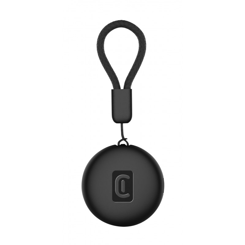 Cellularline TRACY TAG Bluetooth sekiklis, skirtas Apple Find My, juodas 60994