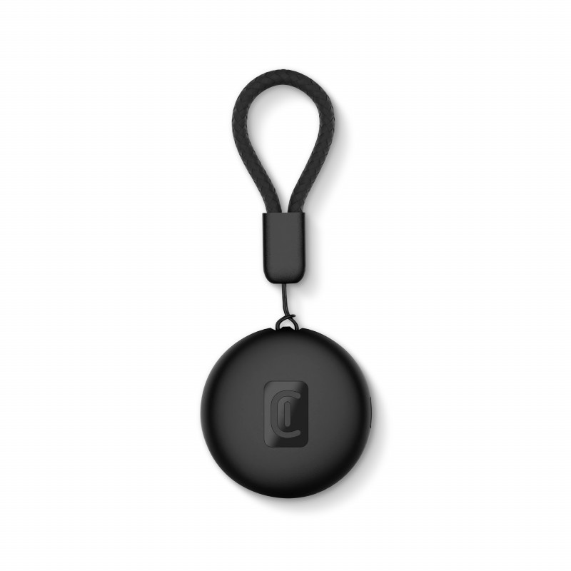 Cellularline TRACY TAG Bluetooth sekiklis, skirtas Apple Find My, juodas 60994
