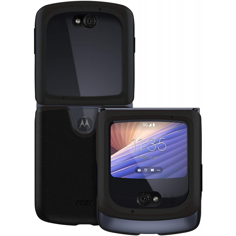 Motorola odinis dėklas juodas, skirtas Motorola RAZR - PG38C03190