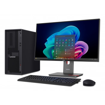 Lenovo ThinkStation P4 30KN0040GE stalinis kompiuteris, AMD Ryzen 5 PRO 9655, 32GB DDR5, 512GB SSD, Windows 11 Pro