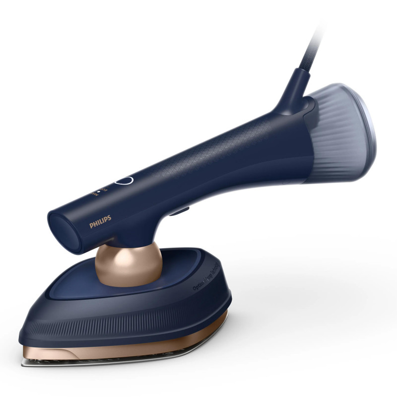 Philips OneTurn 2-in-1 garinis lygintuvas GC215/20 tamsiai mėlynas