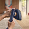 Philips OneTurn 2-in-1 garinis lygintuvas GC215/20 tamsiai mėlynas