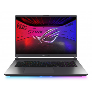 ASUS ROG Strix G18 G815LW-SA358W žaidimų nešiojamas kompiuteris, 18 colių WQXGA Mini LED 240Hz, Intel Core Ultra 9 290HX Plus, GeForce RTX 5080 16GB, 64GB DDR5, 1TB SSD, Windows 11 Home, vokiška QWERTZ klaviatūra