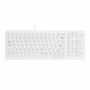 CHERRY Active Key MedicalKey AK-C7000F-U1-W/UK laidinis USB klaviatūra, balta/šviesiai pilka, IP68 sandari, dezinfekuojama