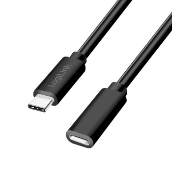 LogiLink CU0211 USB-C prailginimo kabelis 100W 2m juodas