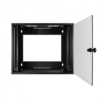 LogiLink 19 inch sieninis tinklo spintelė ECO 6U juoda (W06C55B)