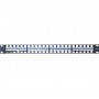Dexlan 48 prievadų keystone modulių laikiklis, 19 inch 2U, juodas RAL 9005 258152