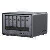Ugreen NASync DXP6800 Pro 6 dėžių NAS sistema, Intel Core i5-1235U, 8GB DDR5, 2x10GbE + 2x2.5GbE, 2xM.2 NVMe, 2xUSB3.2 Gen2, HDMI, PCIe 4.0 25899