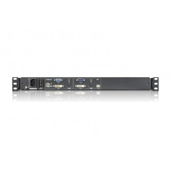 ATEN CL6700MW 1U 17 colių Full HD LCD KVM konsolė su itališka klaviatūra, DVI, USB CL6700MW-AT-XG-2XK06ITG