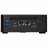 MSI Cubi NUC 1M-021DE Mini kompiuteris Barebone - Intel Core 5 120U, 8GB RAM, 512GB SSD, Windows 11 Pro, juodas 00B0B111-021