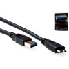 ACT Advanced Cable Technology SB3031 USB-A į Micro-USB B kabelis, 2 m, juodas