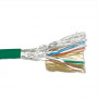 ACT Cat6 S/FTP 305m tinklo instaliacinis kabelis, žalias FP657B