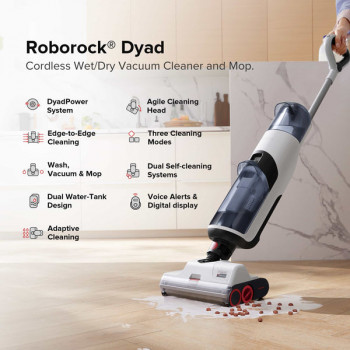 Roborock Dyad šlapio ir sauso siurbimo siurblys juodas WD1S1A51-01