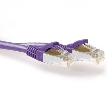 ACT FB2325 Cat6a S/FTP tinklo kabelis 25m violetinės spalvos