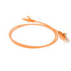 ACT Orange 1,5 m LSZH U/UTP CAT6 duomenų centro plonas komutacinis kabelis be užkabinimo su RJ45 jungtimis (DC9151)