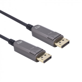 ACT 10m 8K DisplayPort 2.1 DP40 UHBR10 LSZH aktyvus optinis kabelis (AOC) AK4170