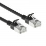 ACT juodas 7m LSZH S/FTP CAT7 Slimline tinklo kabelis su RJ45 jungtimis (DF7907)