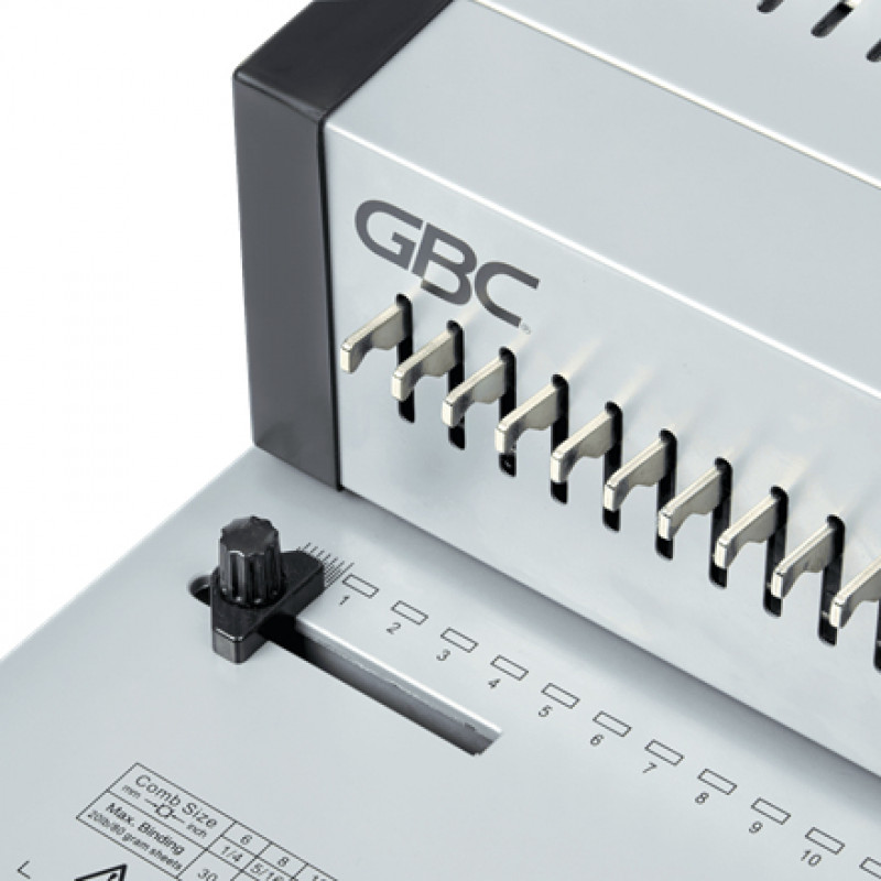 GBC CombBind CB25Pro plastikinių spiralių įrišimo mašina, A4, 25 lapų perforavimas, 500 lapų įrišimas, visiškai metalinė 4410037