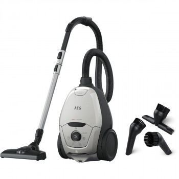 AEG VX82-1-2MG Granite Grey dulkių siurblys su maišeliu 600W