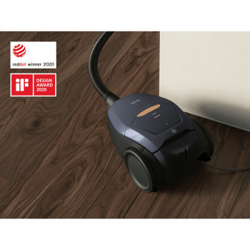 AEG VX82-1-2MG Granite Grey dulkių siurblys su maišeliu 600W