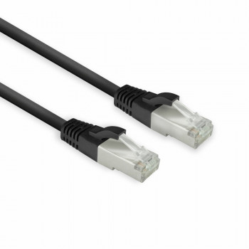 ACT FB8130 CAT8 U/FTP LSZH Slimline tinklo kabelis 0,15m juodas