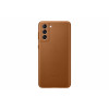 Samsung EF-VG996 Smart Clear View Cover skirtas Galaxy S21+ 6,7 inch rudas EF-VG996LAEGWW
