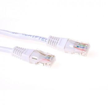 ACT baltas 15m U/UTP CAT5e tinklo kabelis su RJ45 jungtimis IB5415